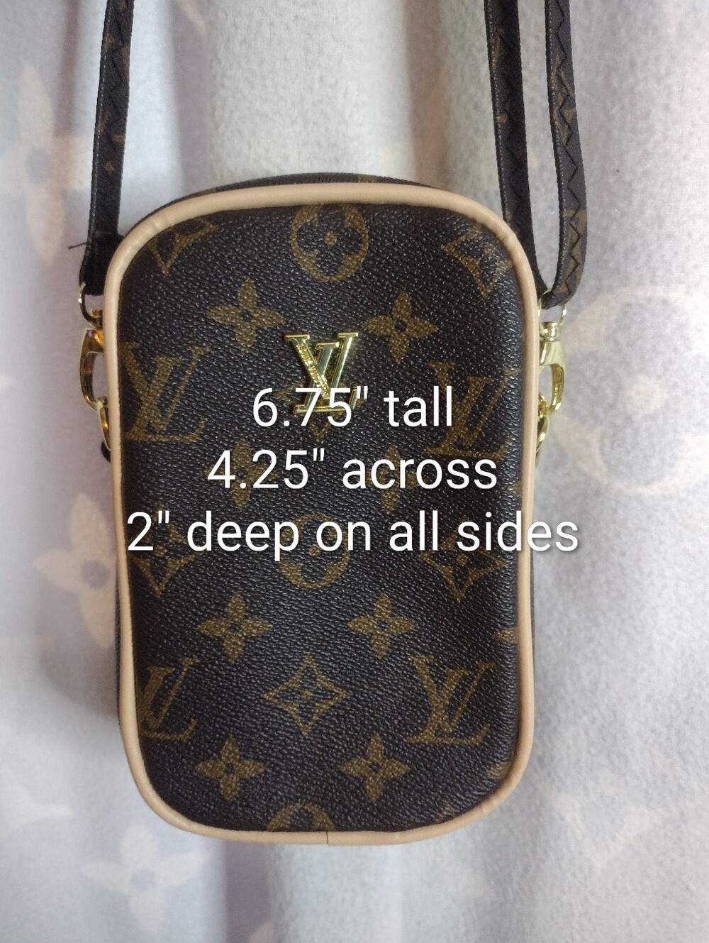 Monogram Brown Crossbody
